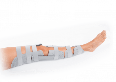 Universal resting shell/orthosis for knee