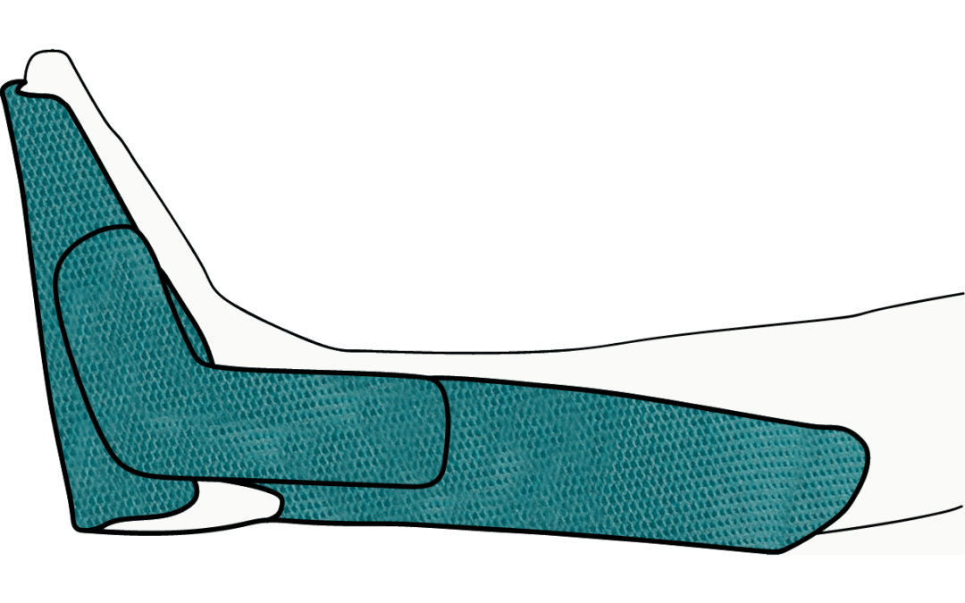 Universal resting orthosis for foot & ankle (disinfectable shell)
