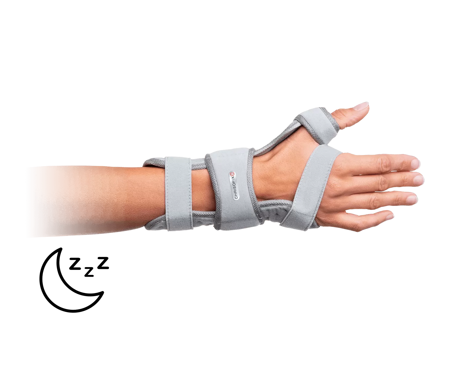 Chrisofix saddle joint orthosis for night use