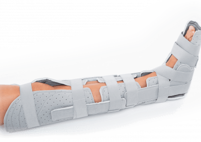 Universal resting shell/orthosis for lower limb