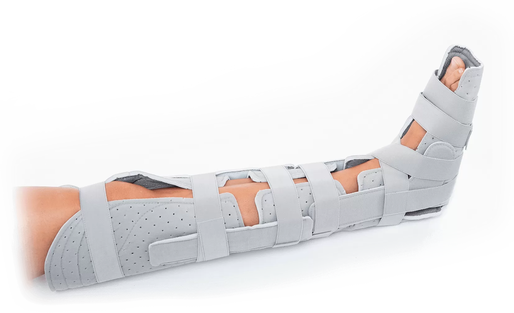 Resting shell/orthosis for lower limb