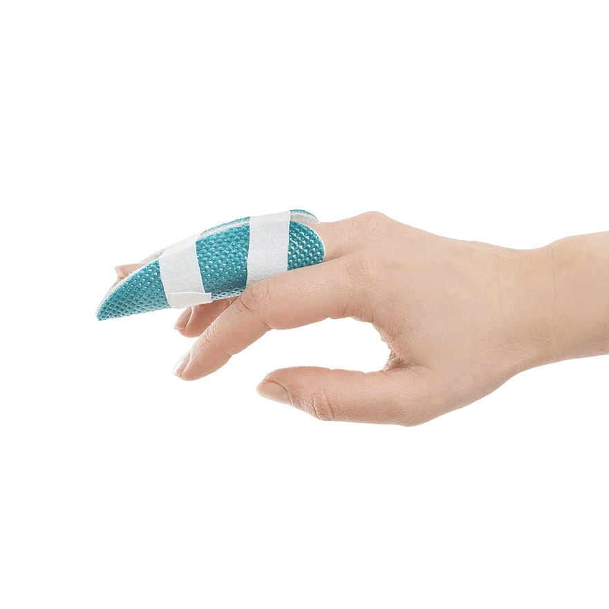 Attelle fixe de doigt (IPD + IPP) – premiers secours
