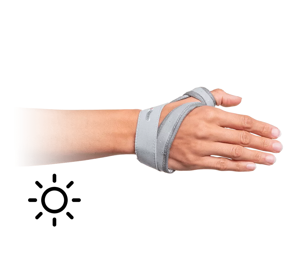 Saddle joint orthosis - Day use